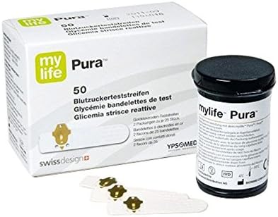 MY LIFE PURA BLOOD GLUCOSE TEST STRIPS 50