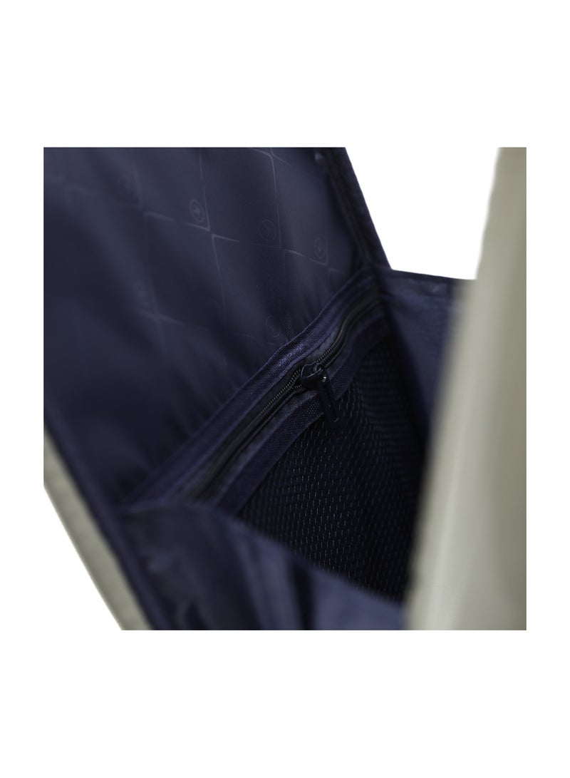 AMERICAN FLYER Unbreakable Hardshell PP Luggage Trolley Bag 20 inch Cabin Size With Double Spinner Wheels,Olive - Image 4