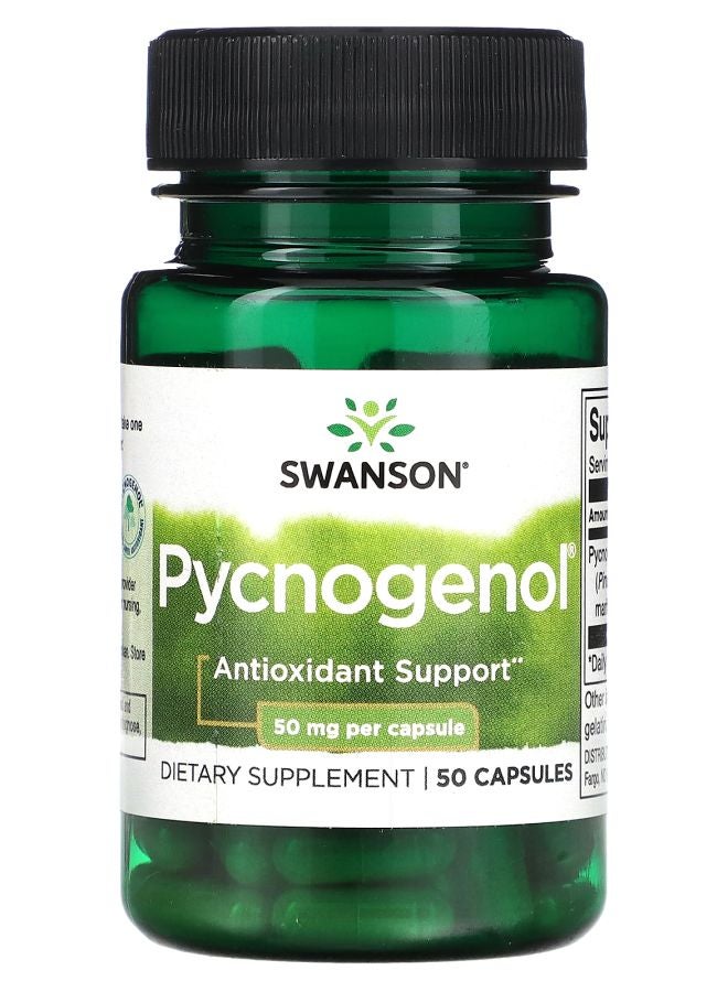 Pycnogenol 50 mg 50 Capsules
