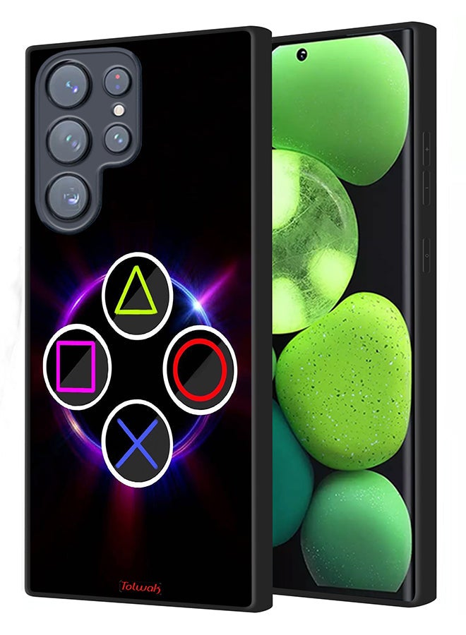 Tolwak Samsung Galaxy S23 Ultra 5G Protective Case Cover Squid Game - Image 1