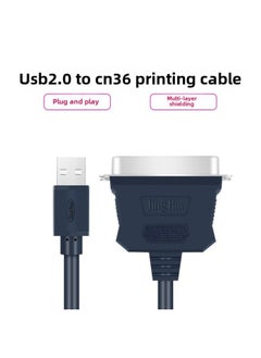 Generic Jinghua 1284 Printing Line Standard CN36 Interface Old Printer Data Line USB To Parallel Line Connection Line-Color:Z170 USB To Db9 Hole-Length:1.2 Meters (in Stock)  - Image 3