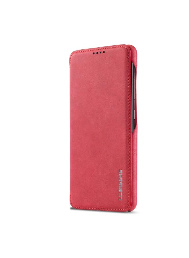 LC.IMEEKE Case For Samsung Galaxy A52 5G / 4G Hon Ancient Series Horizontal Flip Leather Case with Holder & Card Slot  - Image 2