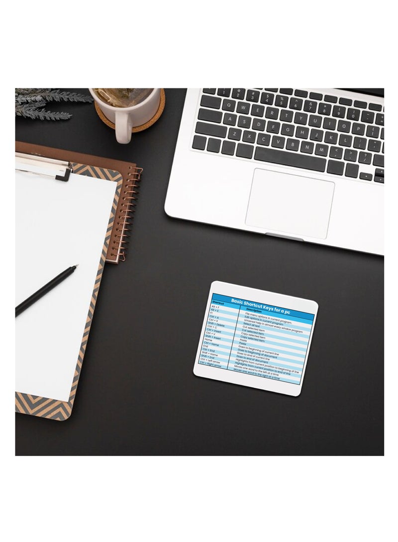 Mousepad for Mac OS and Windows Shortcut Quick Reference Guide - Gift for Employees - Dad - Coworkers - Colleagues - Friends and Family - Image 3
