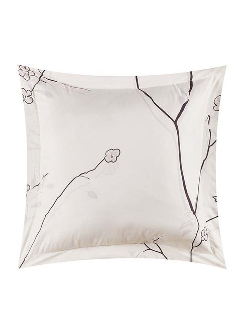 Hours comforter set with a durable and soft jacquard fabric and a modern and distinctive pattern that satisfies all tastes, 8 pieces, king size