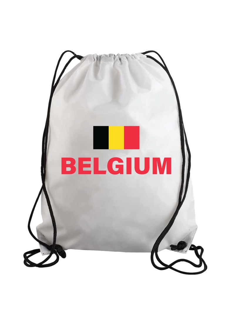 حقيبة برباط كرة القدم البلجيكية أو حقيبة ظهر مناسبة للبالغين والأطفال والمشجعين الرياضيين 3