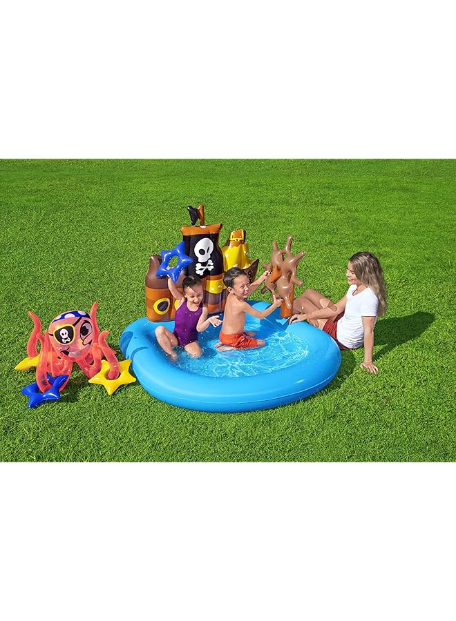 بست واي حوض سباحة قابل للنفخ 140×130×104 سم 26 52211 - Image 3
