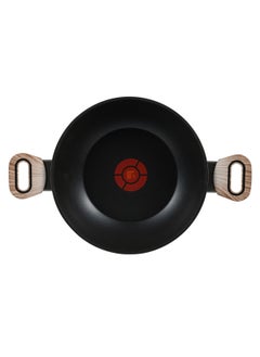 BERGNER ULTIMATE TX FORGED ALUMINUM KADAI + LID 24 CM WITH HEATDOT TECHNOLOGY, INDUCTION BOTTOM, GREY COLOR, BG36176GY  - Image 3
