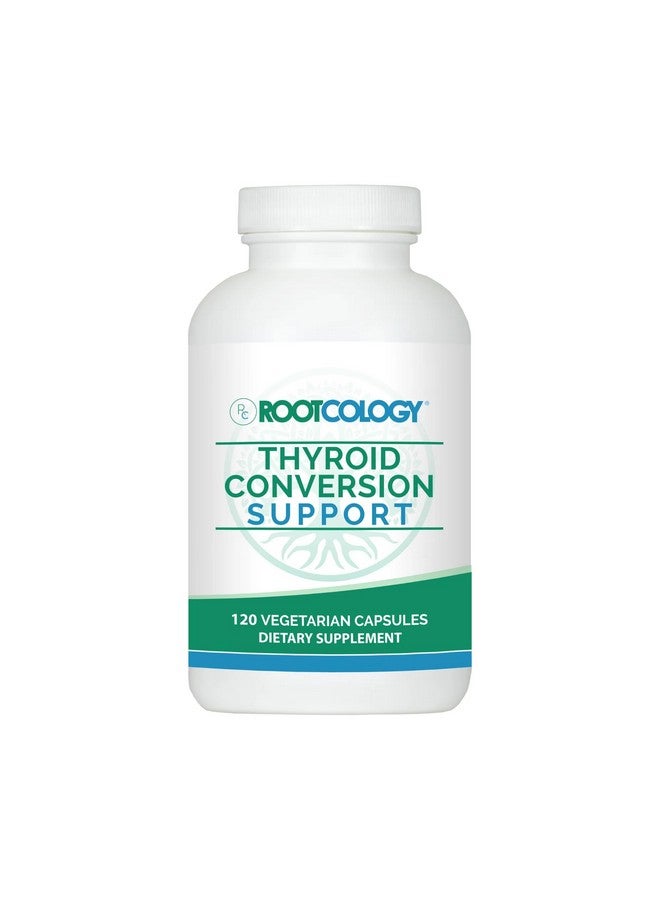 Rootcology Rootcology by Izabella Wentz | Thyroid Conversion Support | Specialized Blend of Nutrients and Herbs for Thyroid Support | 120 Capsules, 60 Servings  - Image 1