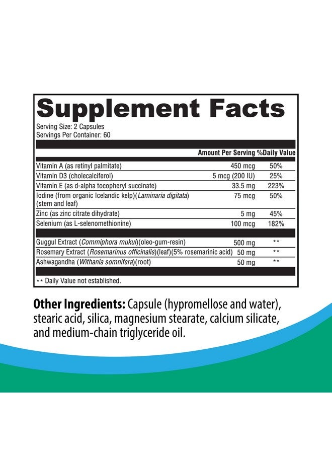 Rootcology Rootcology by Izabella Wentz | Thyroid Conversion Support | Specialized Blend of Nutrients and Herbs for Thyroid Support | 120 Capsules, 60 Servings  - Image 2