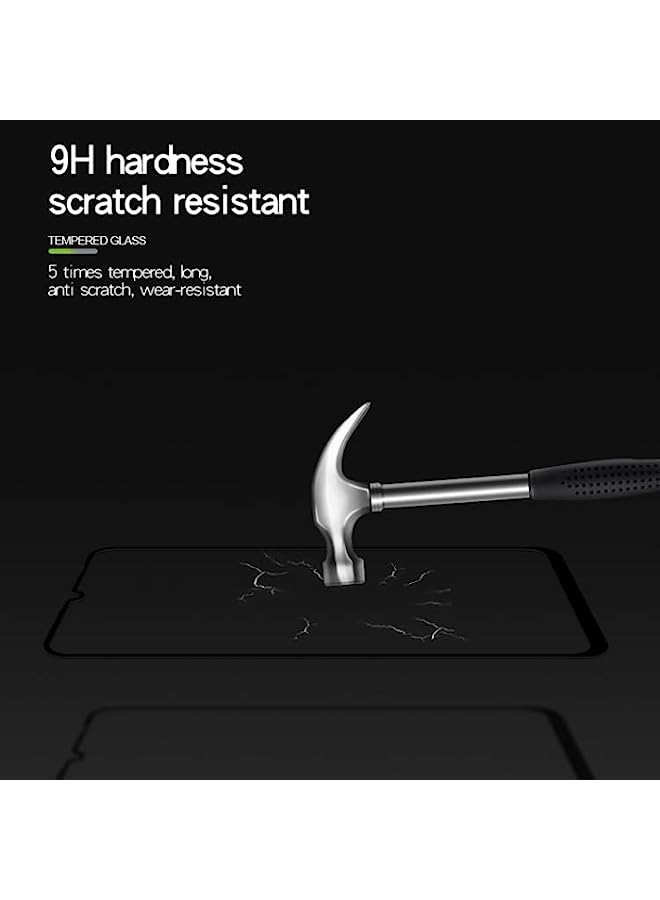 MOFI Tempered Glass Screen Protector Compatible MOFI 9H 2.5D Full Screen Tempered Glass Film for Xiaomi Redmi Note 7 Black - Image 4