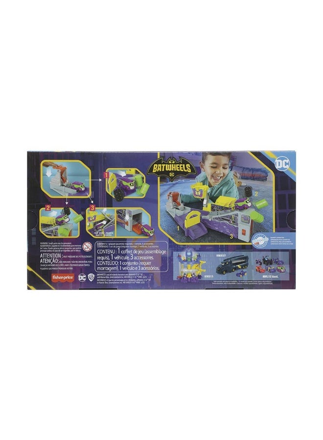 Fisher-Price DC Batwheels Legion of Zoom Launching HQ Playset - Image 5