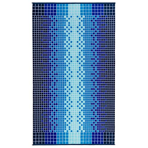 Softerry Luxury Large Beach Towel 40 x 70 in Hotel & Resort Quality 100% Soft Cotton - Eco Friendly - Pool Tile Towel (Niagara, One Towel) - Image 3