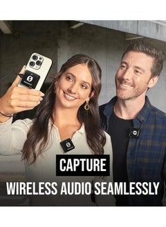FIPKA Rode Wireless Me Dual Set Ultra-Compact Wireless Microphone System With Built-In Microphones  - Image 4