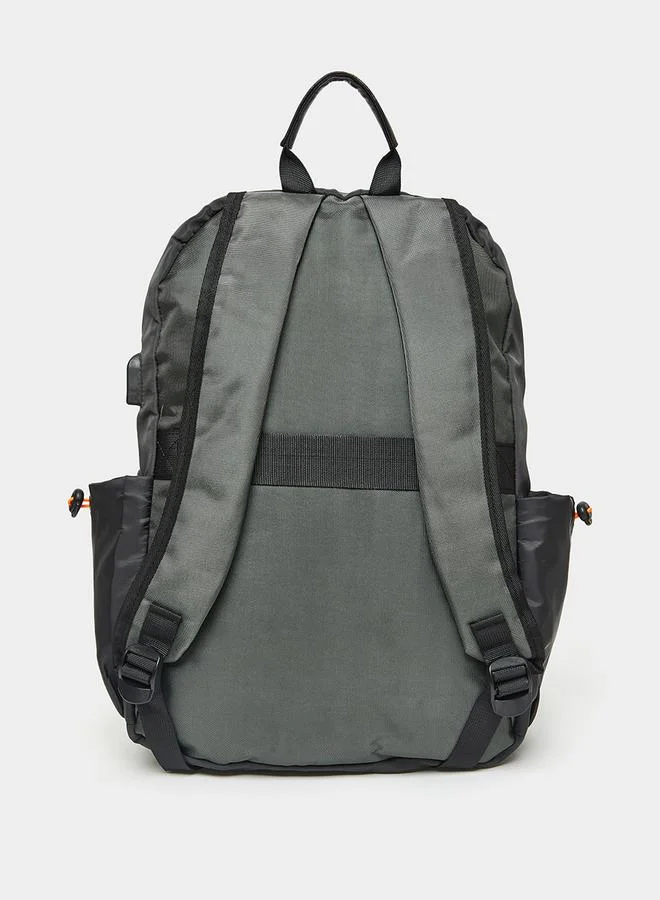 Styli Solid Backpack With USB Cord