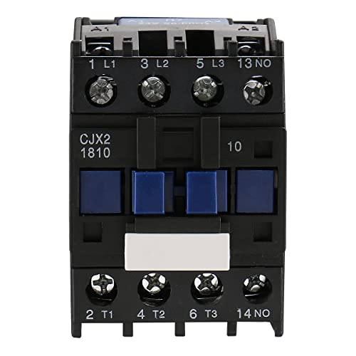 Baomain 3-Pole AC Contactor CJX2-1810 – 24VAC Coil, 3NO+1NO Auxiliary, 660V 3-Phase, DIN Rail Mount - Image 5