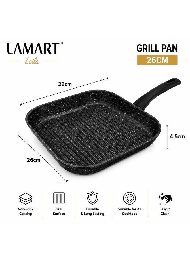Lamart Aluminium Fry Pan Non-Stick 26 Cm - Image 3