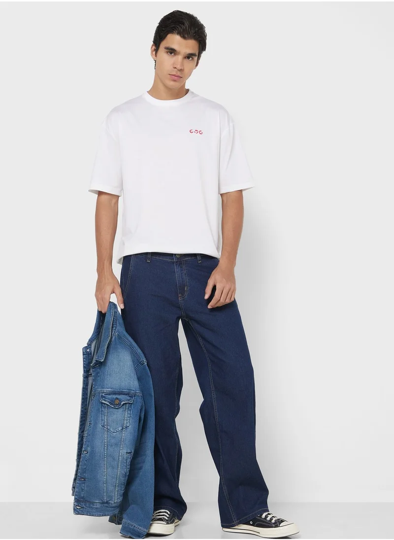 سفنتي فايف Casual Oversized T-Shirt