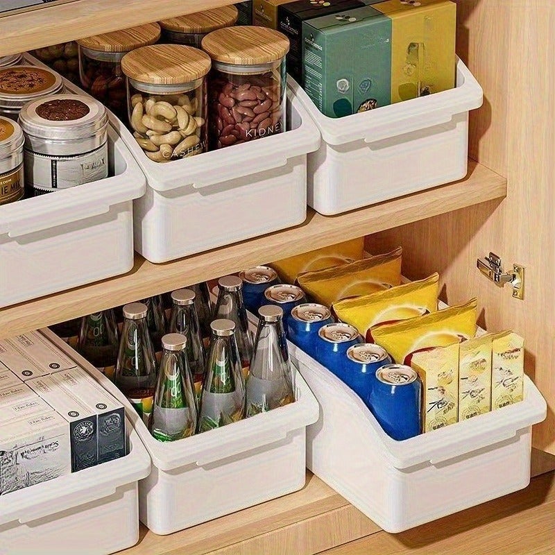 4pcs Practical Food Grade Refrigerator Organizer Large Capacity Storage Boxes for Vegetables Fruits Eggs Freezer Safe Kitchen Essentials - Image 3