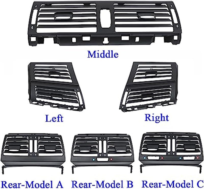 DEMULAX AC Vent Grille for X5 X6 E70 E71 E72 - Image 2