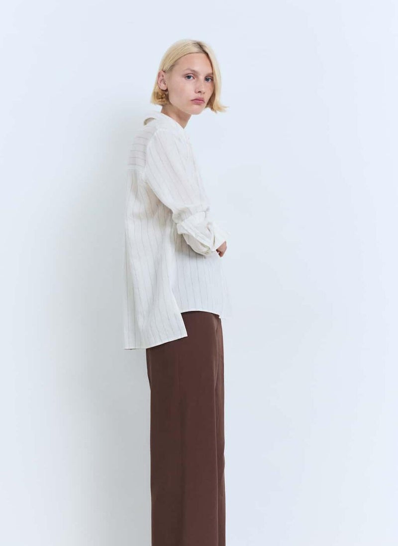 MANGO Straight-Fit Suit Trousers  - Image 3
