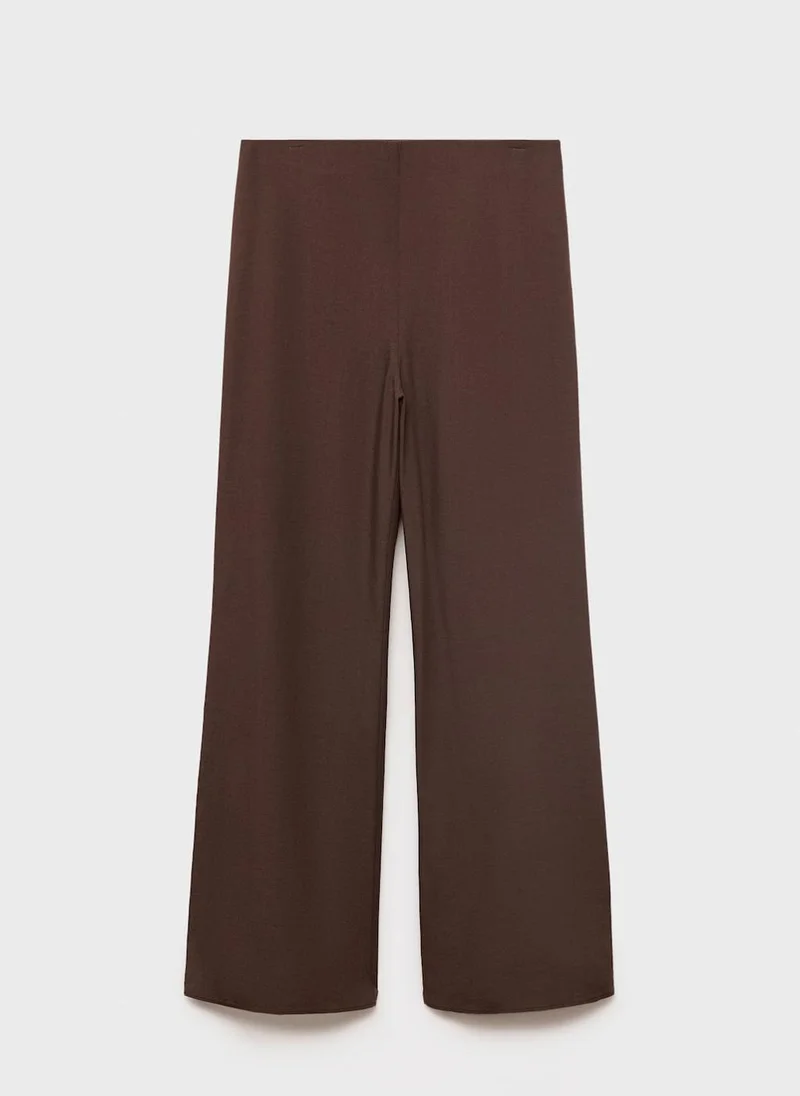 MANGO Straight-Fit Suit Trousers