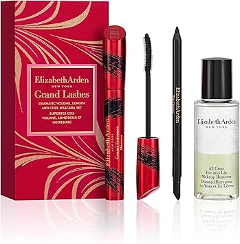 Elizabeth Arden Elizabeth Arden GRAND LASHES Dramatic Volume Length and Curl Grand Entrance Mascara 3piece Set Worth 57 eye makeup gifting for women  - Image 1