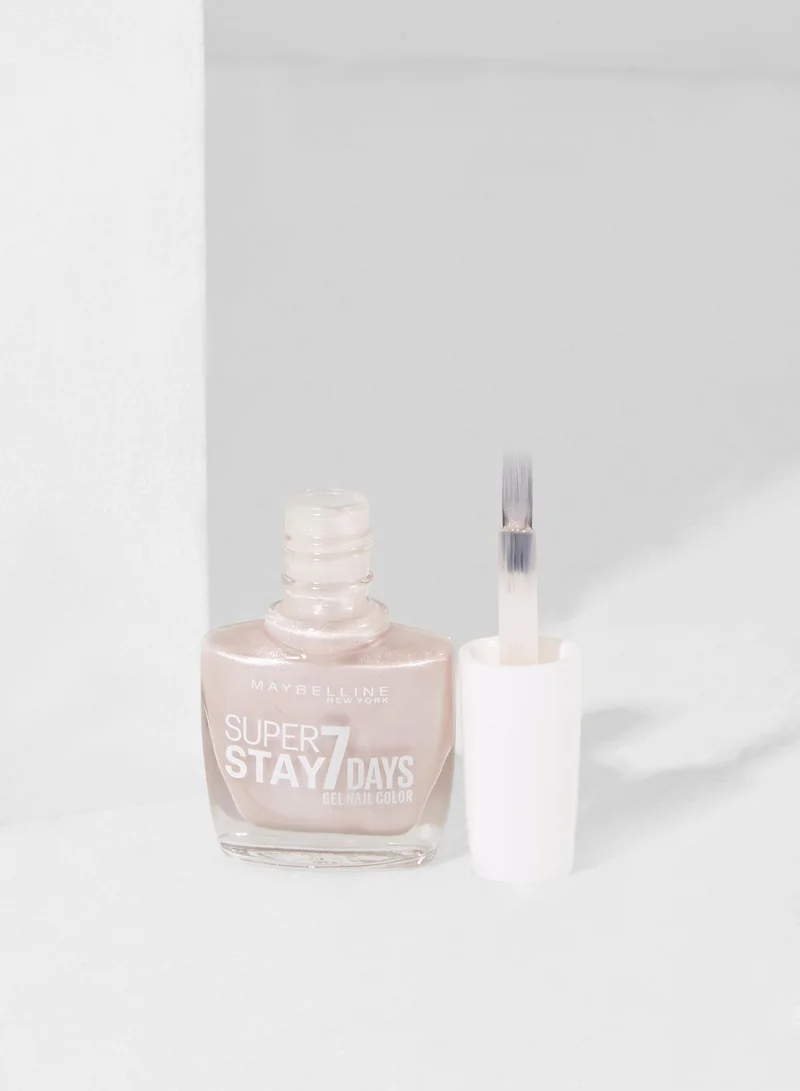 MAYBELLINE NEW YORK Super Stay C7 Days City Nudes Nail Polish 892 Dusted Pearl