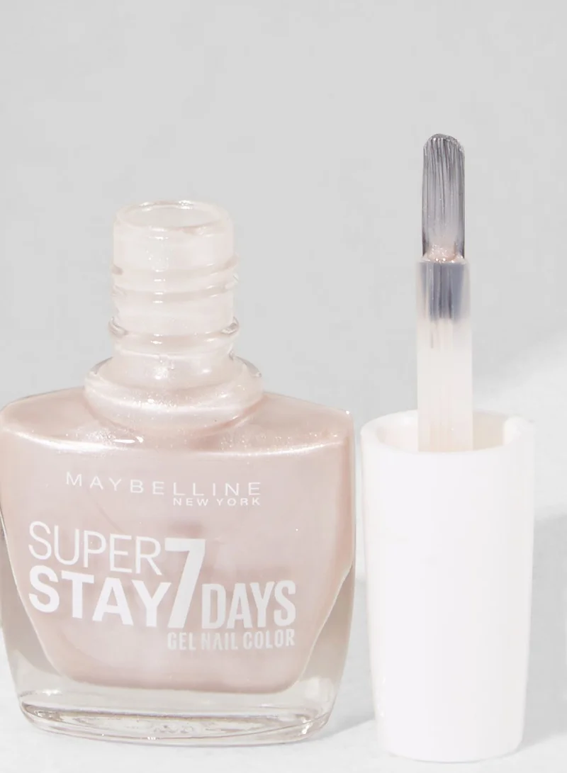 MAYBELLINE NEW YORK Super Stay C7 Days City Nudes Nail Polish 892 Dusted Pearl