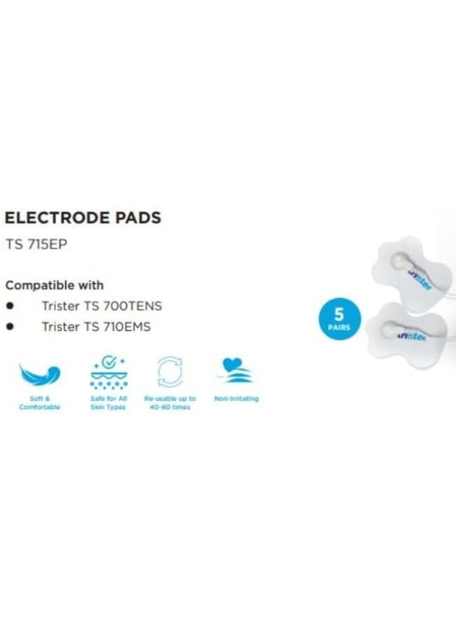 trister وسادات الكترود 5 أزواج Ts 715Ep - Image 1