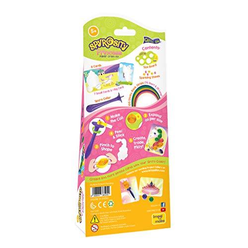 Quill On Spyrosity Beautiful Princess Theme Pack for Fun Quilling Activity - Quick & Easy Arts and Crafts Kit Creative Toy for Girls Age 5 & Above (Multicolor), Princess - Image 4