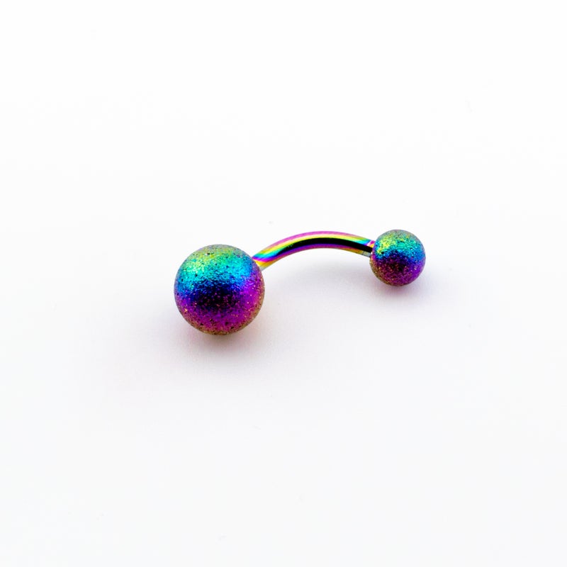 Colorful Zirconic Stainless Steel Belly Piercing