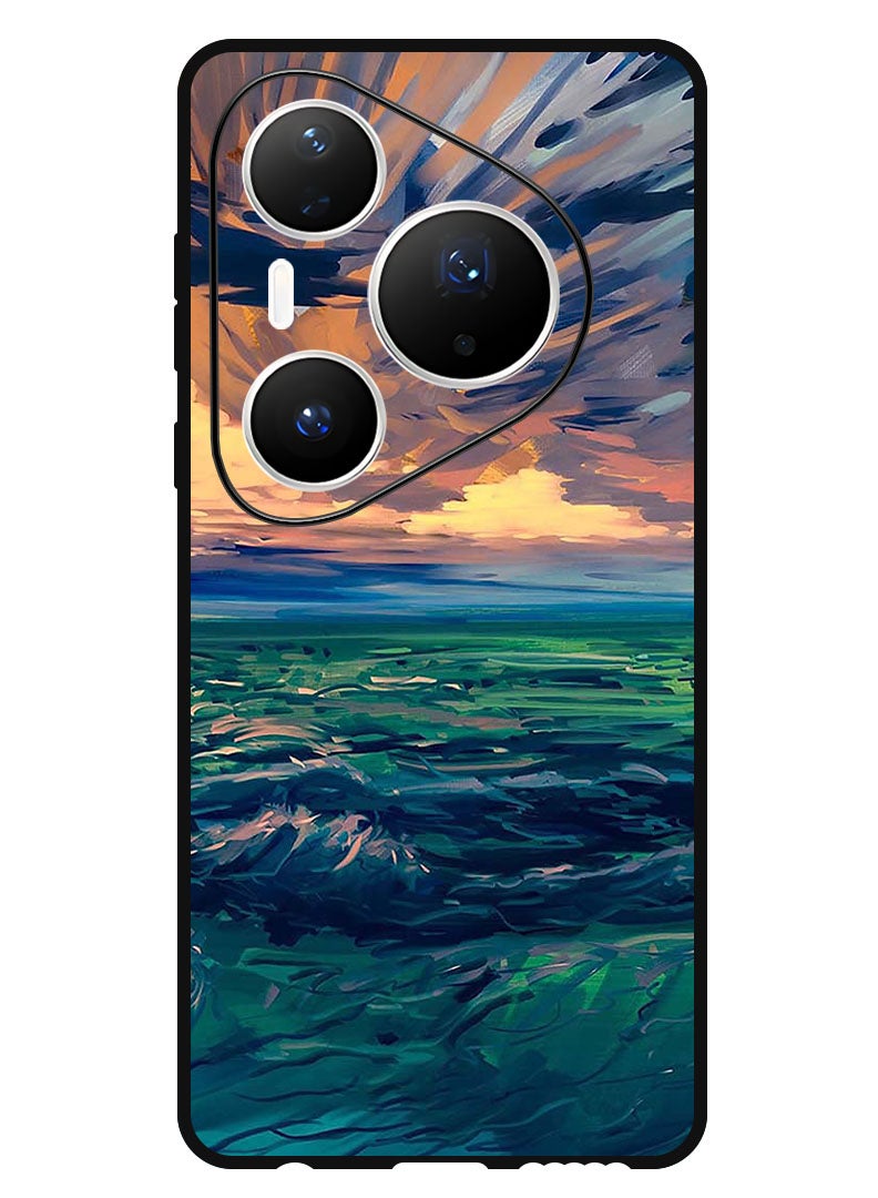 Theodor Case Compatible with Huawei Pura 80 Pro Plus 6.8 Inch Protection Shockproof Bumper Cover Landscape - Image 1