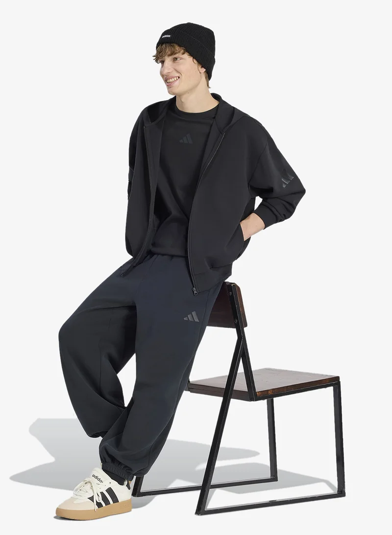 Adidas BLACK Soft Lux Hoodie for Men | Best Price UAE