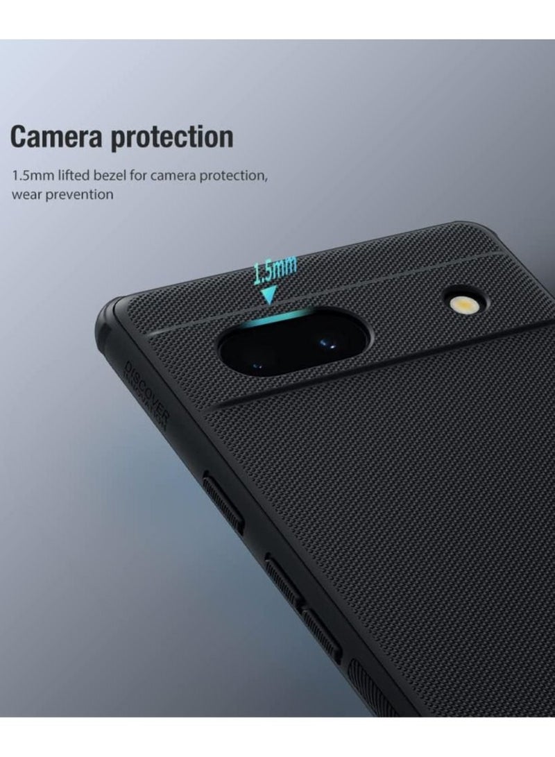 Nillkin Google Pixel 7A 2023, Frosted Shield Cover, Full-Body Protective Phone case, Hard PC Back & Soft Bumper, Slim Protective Case - Image 2