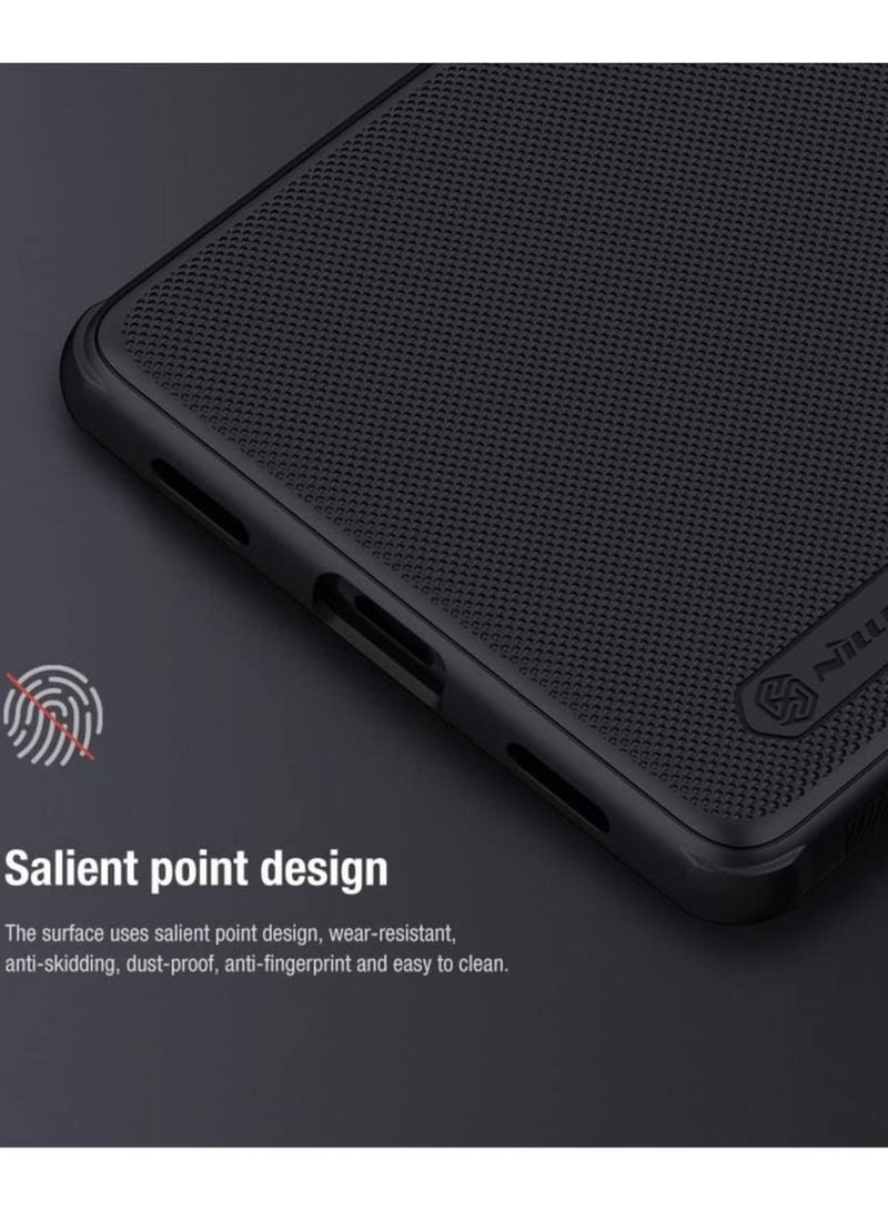 Nillkin Google Pixel 7A 2023, Frosted Shield Cover, Full-Body Protective Phone case, Hard PC Back & Soft Bumper, Slim Protective Case - Image 4