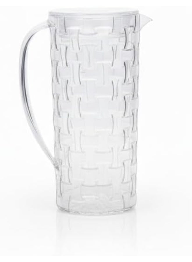 Premium Clear Acrylic Juice Pitcher – Elegant Modern Design That Adds a Luxurious Touch to Your Table & Special Occasions HR - Image 2