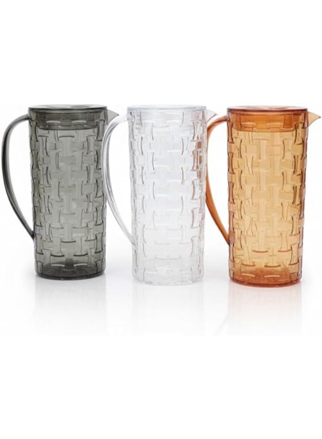 Premium Clear Acrylic Juice Pitcher – Elegant Modern Design That Adds a Luxurious Touch to Your Table & Special Occasions HR - Image 1