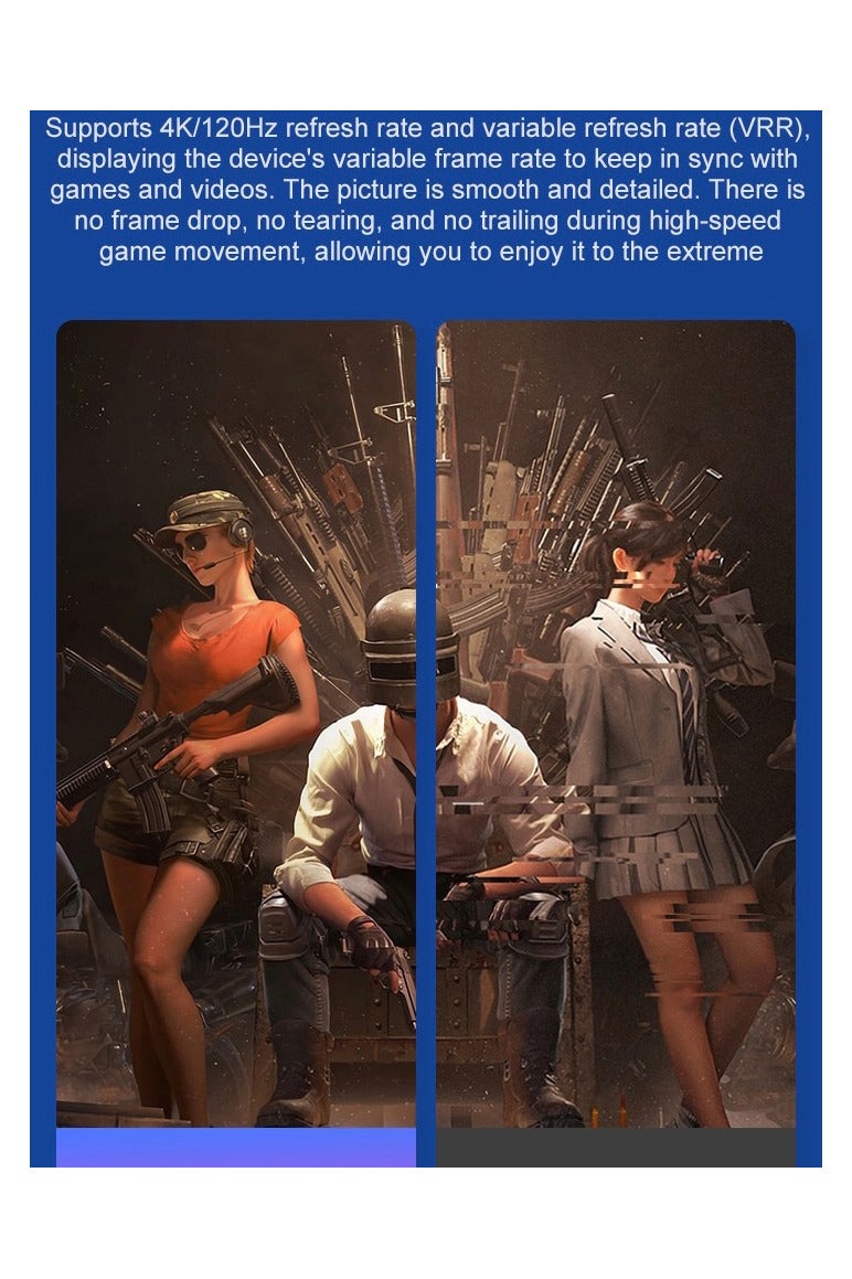 TNGames HDMI 2.1 Ultra High-Speed Cable 1.5M | True 8K/60Hz & 4K/120Hz | Gaming-Grade Braided Cable (Color Box)  — Compatible with PS5/PC/Projectors/TVs - Image 3