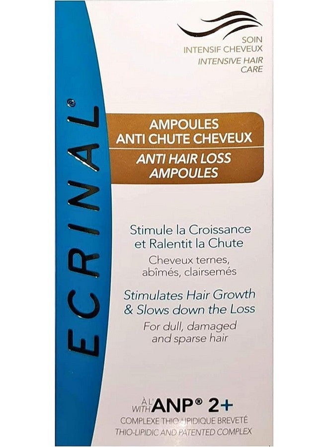 Ecrinal Ecrinal ANP2+ Hair Loss Treatment Ampoules - 8 Ampoules for Hair Growth and Regeneration, Revitalizes Dull, Damaged, Thinning Hair, For Dry, Color-Treated, and Oily Scalp, 3-Month Supply - Image 2