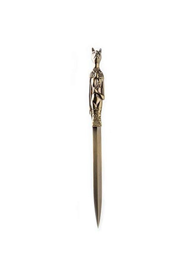 RY DISPLAY Metal Ancient Egyptian Totem Letter Opener Creative Office Gift for Historian Or Archaeologist (（Bronze） Anubis) - Image 1