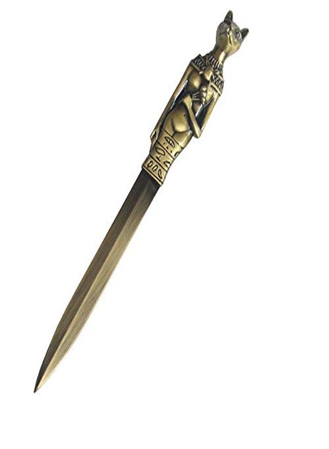 RY DISPLAY Metal Ancient Egyptian Totem Letter Opener Creative Office Gift for Historian Or Archaeologist (（Bronze） Anubis) - Image 2