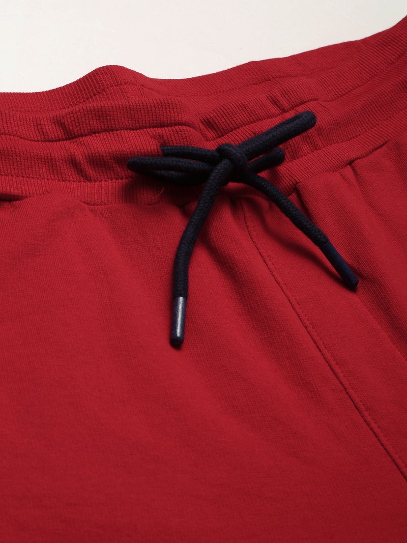 amswan PREMIUM COTTON COLOURBLOCKED PRINTED TRACK PANTS - Image 5