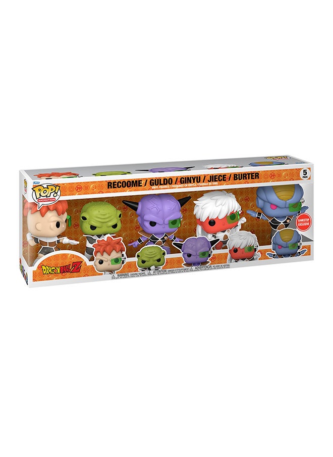 Funko Funko Pop! Animation: Dragon Ball Z S10 Ginyu Force 5Pk (Exclusive) Vinyl Figure  - Image 2