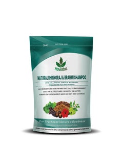 Havintha Havintha Natural Shampoo for Hair with Amla Reetha Shikakai Methidana Hibiscus Bhringraj Brahmi and Flax Seed Powder (227g (PACK OF 1))  - Image 1