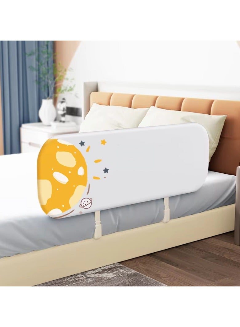 Generic Bed fence baby anti-fall protection fence free installation foldable baby bed guardrail - Image 1
