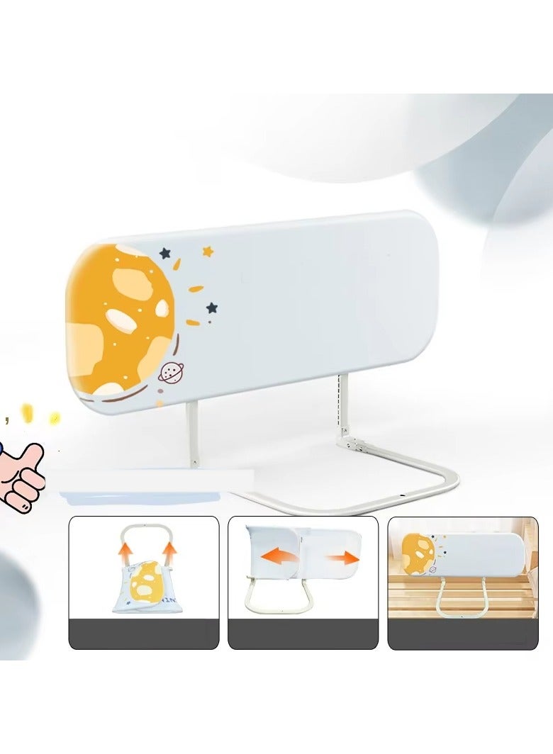 Generic Bed fence baby anti-fall protection fence free installation foldable baby bed guardrail - Image 5