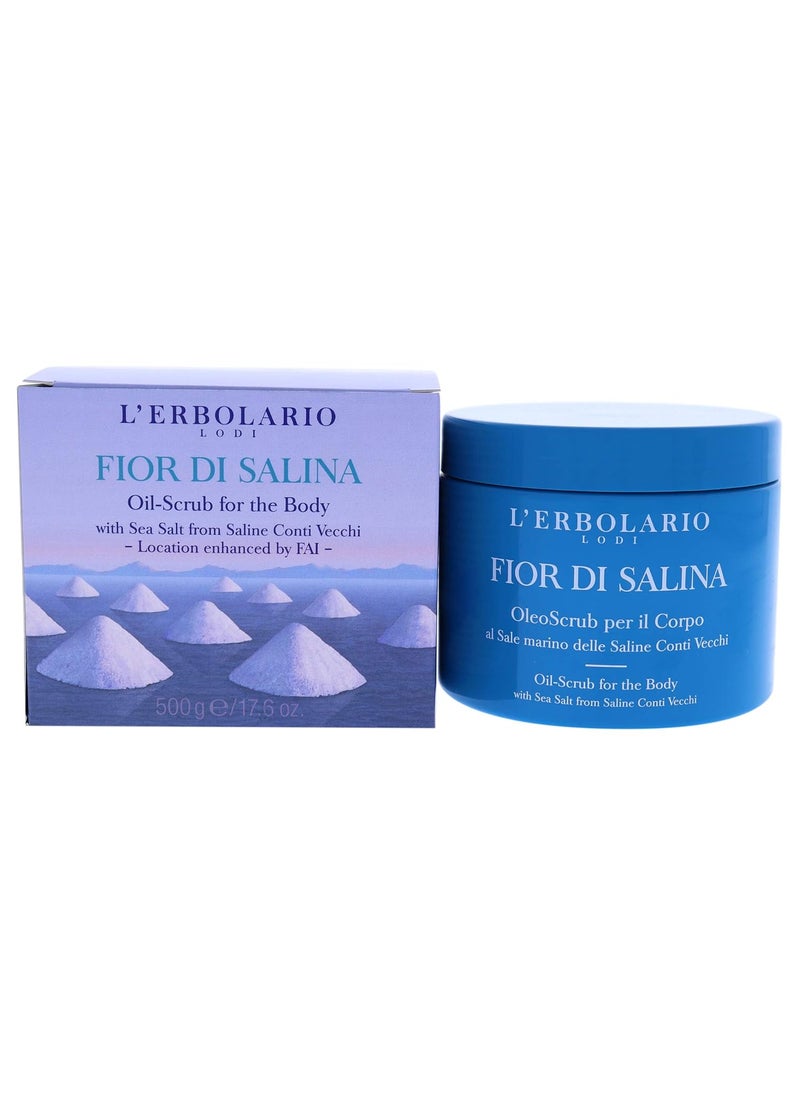 L'Erbolario LErbolario Fior Di Salina OilScrub For Body  Exfoliates Smoothes And Moisturizes  Protects And Tones The Skin  DoItYourself Treatment  Stimulates The Microcirculation Of The Skin  176 Oz 