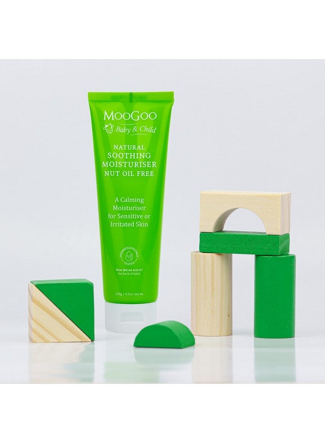 MooGoo Baby Soothing Moisturizer Nut Oil Free - Gentle & Hypoallergenic with 10% MSM for Sensitive, Irritated & Delicate Skin, Paediatrician Approved, for All Ages, 120g / 4.2 oz. - Image 4