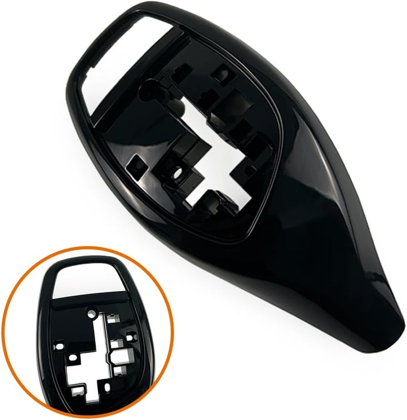 CHUANGHUI BMW Gear Shift Knob Trim Cover - Sport Style, Black - Image 5