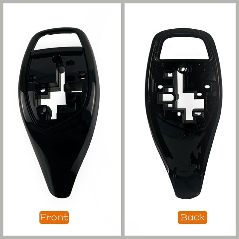 CHUANGHUI BMW Gear Shift Knob Trim Cover - Sport Style, Black - Image 4